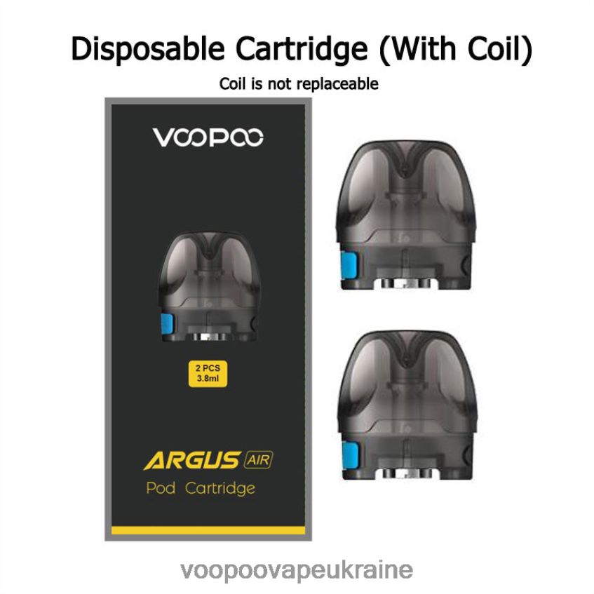 VOOPOO ARGUS AIR капсульний картридж (2 шт.) капсула з котушкою 0,8 Ом | VOOPOO Вейп Цена PDH28V535