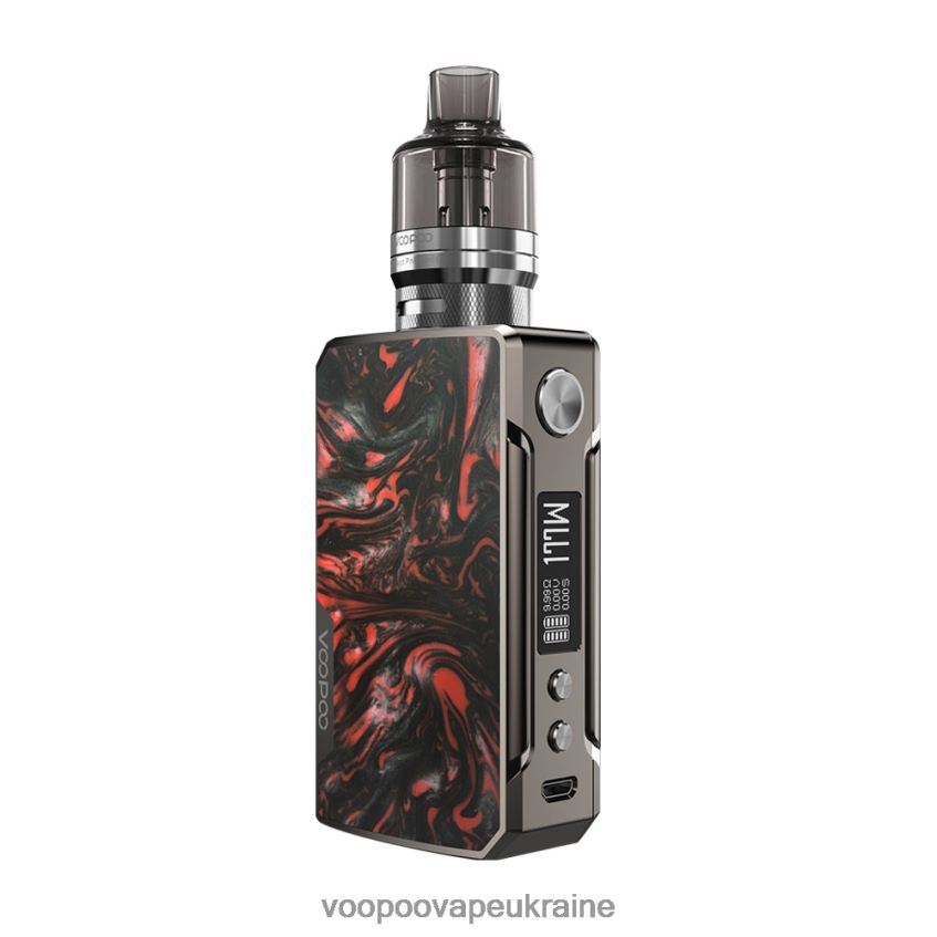 VOOPOO DRAG 2 оновити видання платиново-червоний | VOOPOO Kyiv PDH28V322